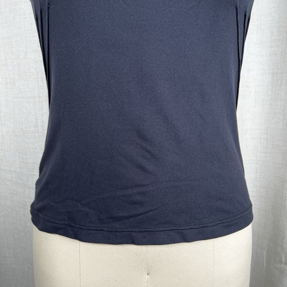 Nike Dri-Fit Womens Tank Top Medium Sleeveless Black Bicycle Print Workout Logo - Picture 3 of 15